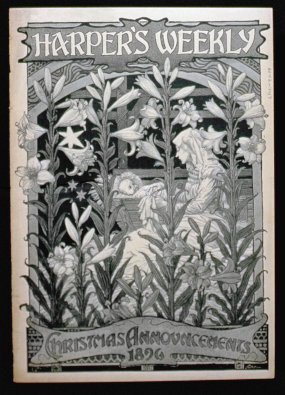 Harpers Weekly, Annonces de Noël 1896 - American School