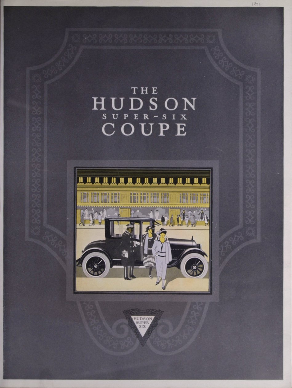 Hudson Super-Six Coupé, 1922 - American School