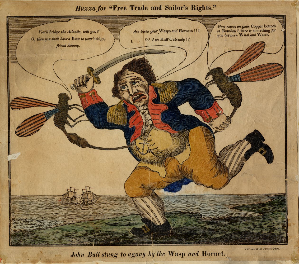 John Bull piqué à l