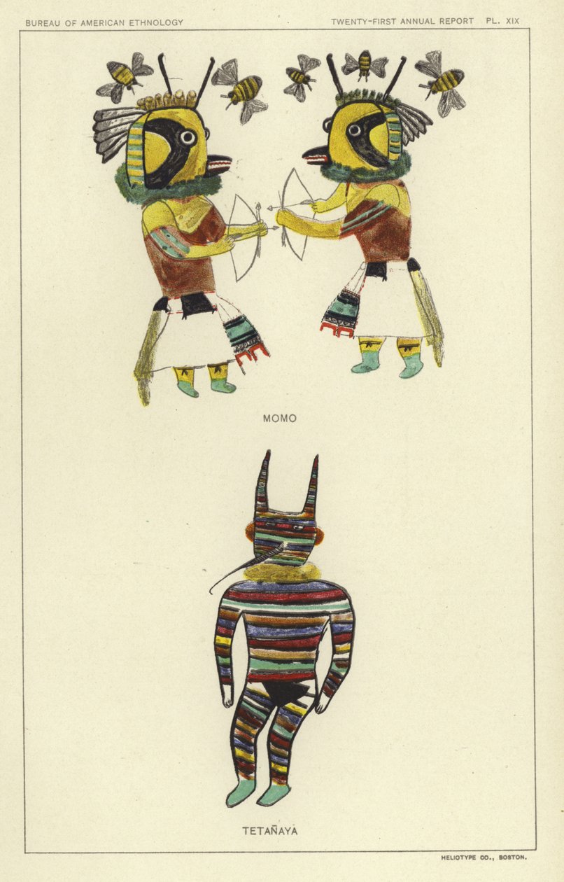 Momo, Tetanaya (lithographie couleur) - American School