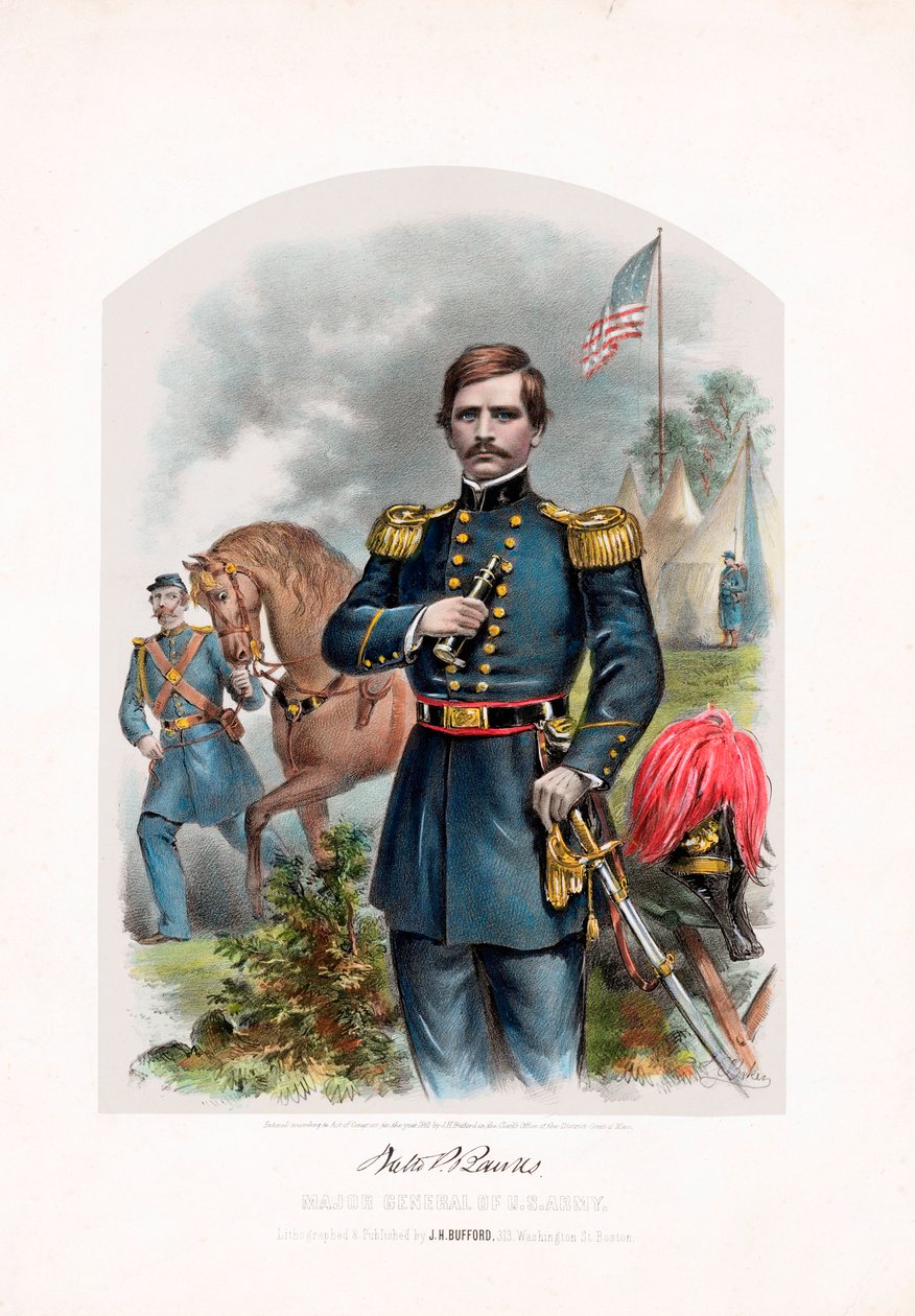 Nathaniel P. Banks, Major Général de l