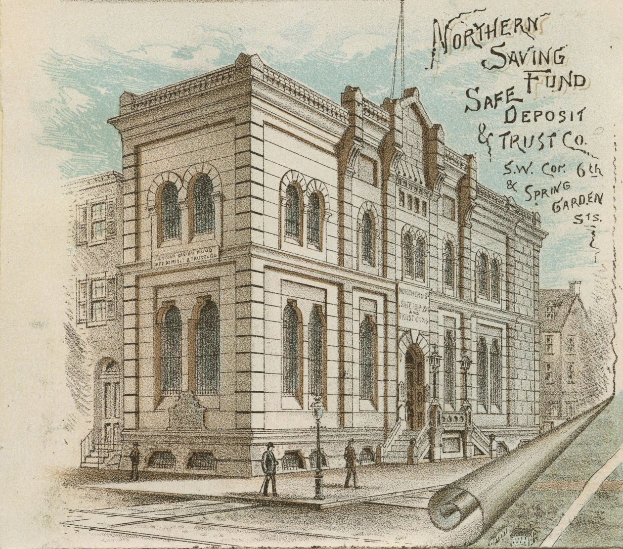 Northern Saving Fund Safe Deposit & Trust Co., 1885-86 - American School