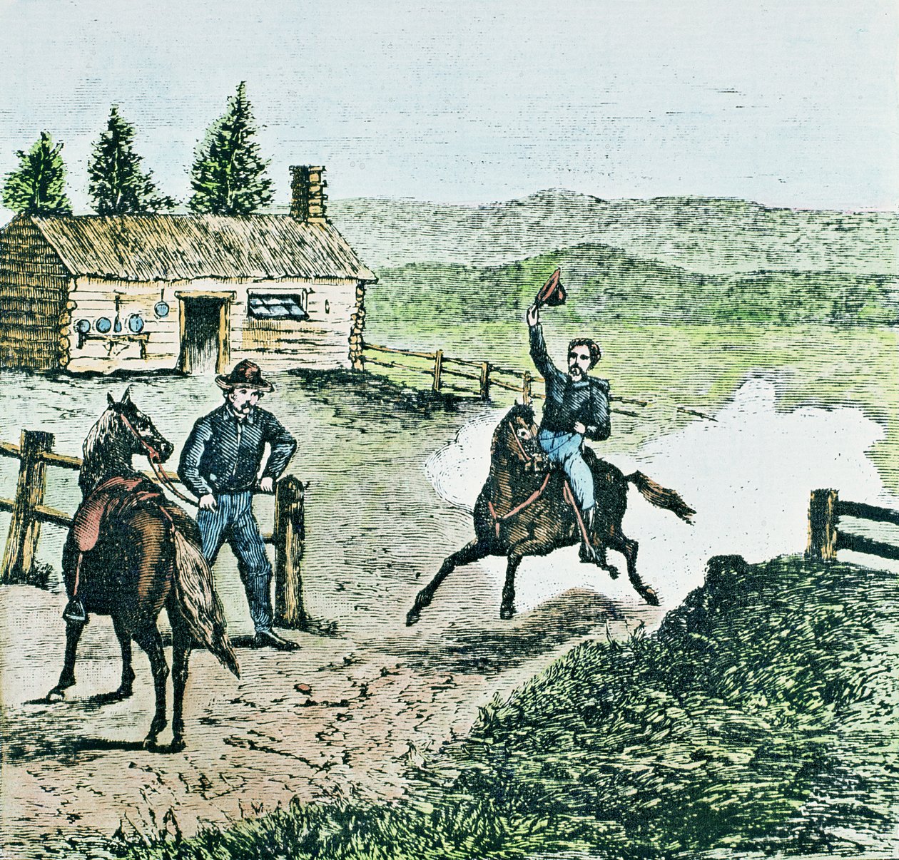 Station du Pony Express - American School