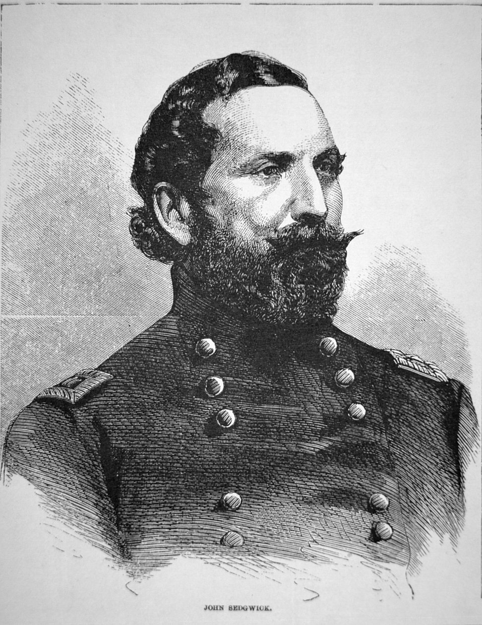 Portrait du général John Sedgwick - American School