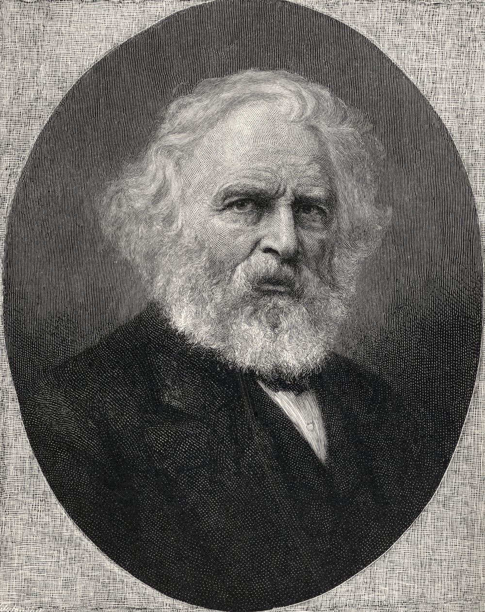 Portrait de Henry Wadsworth Longfellow, de 
