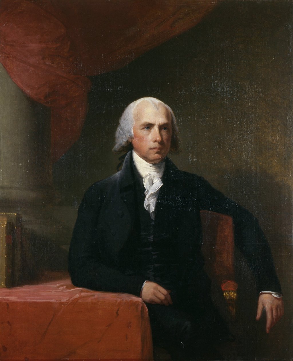 Portrait de James Madison - American School