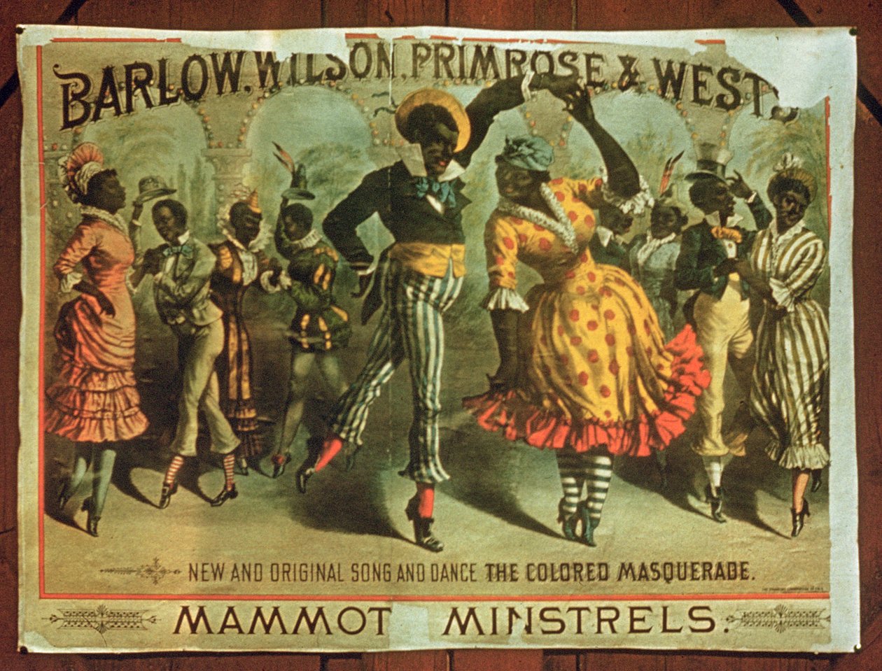 Affiche publicitaire pour Barlow, Wilson, Primrose et West