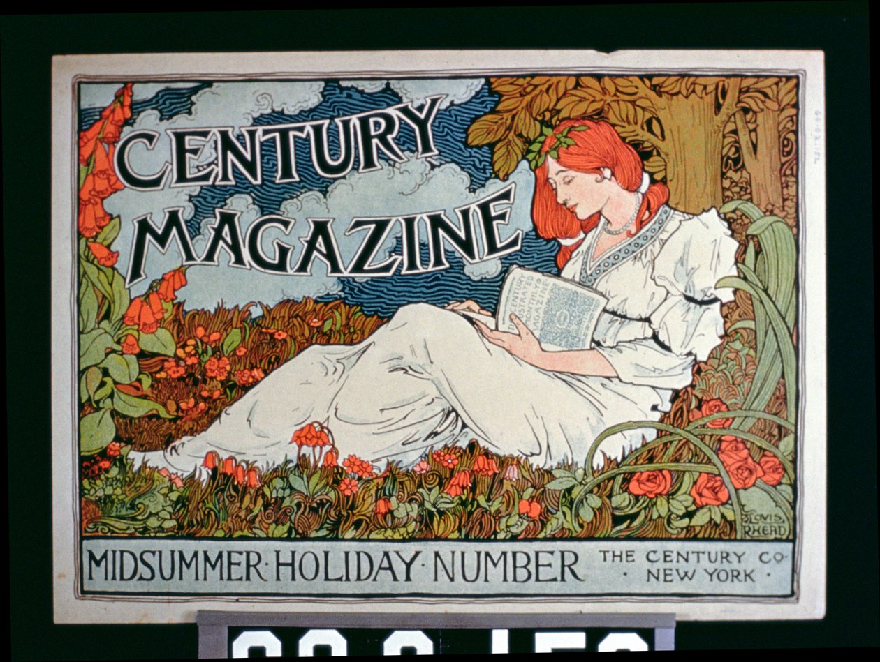 Affiche publicitaire pour Century Magazine, Numéro de Vacances d