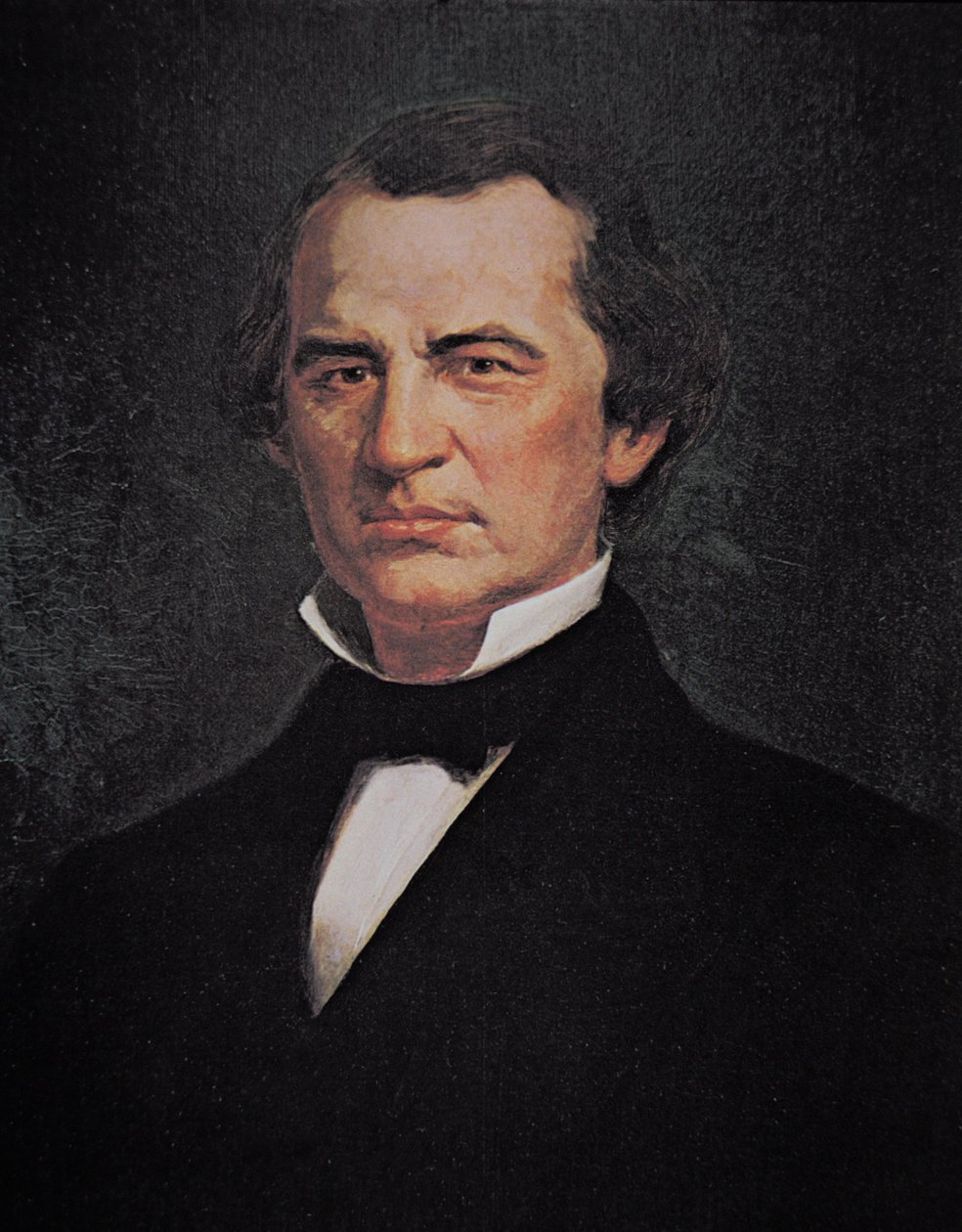 Président Andrew Johnson (1808-75) - American School