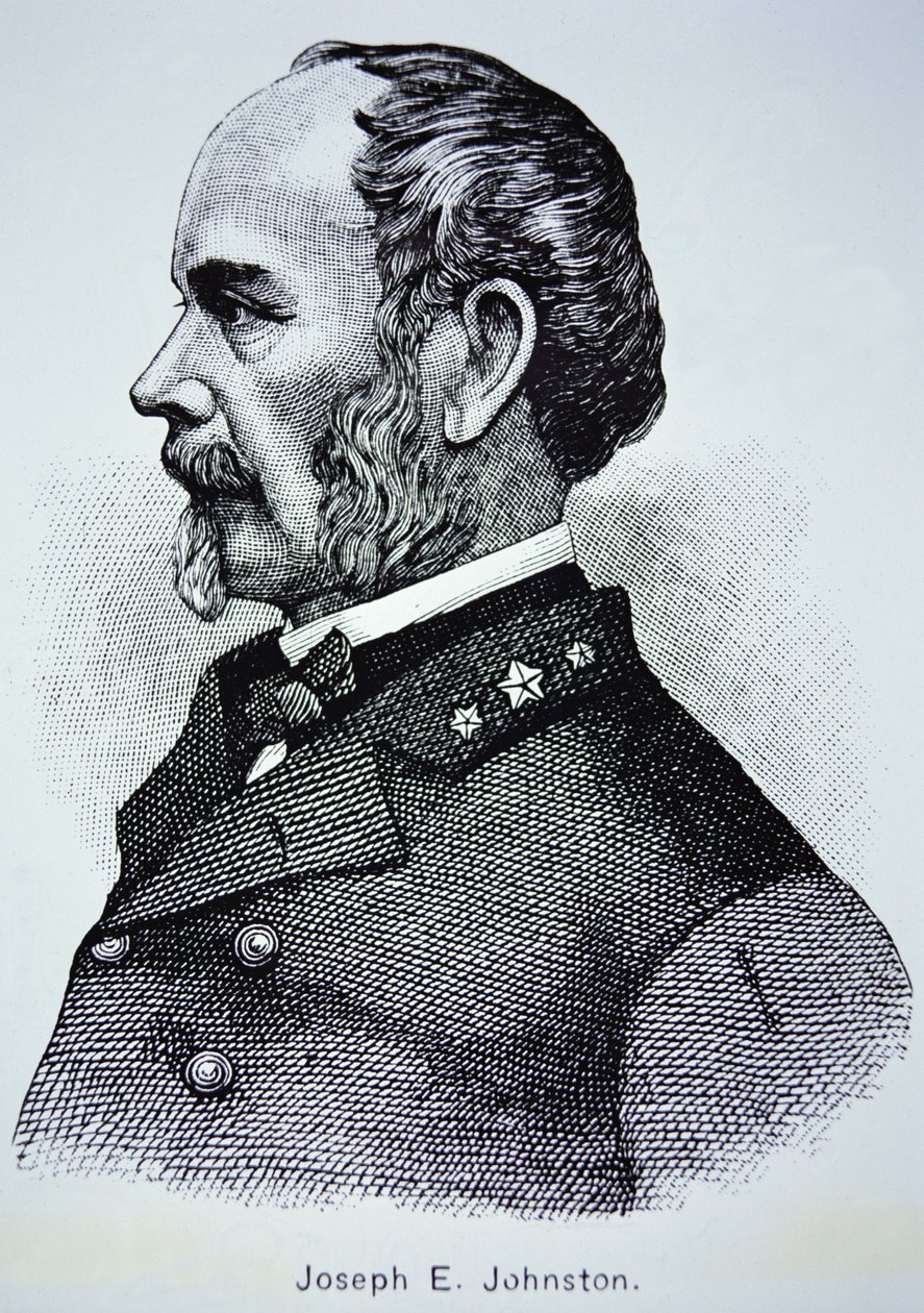Portrait du général Joseph E. Johnston (1807-1891) - American School