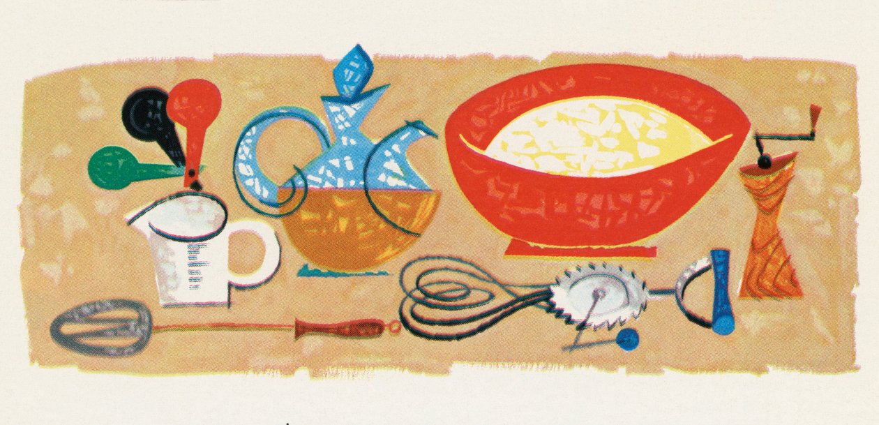 Alimentation rétro : Ustensiles de cuisine - American School