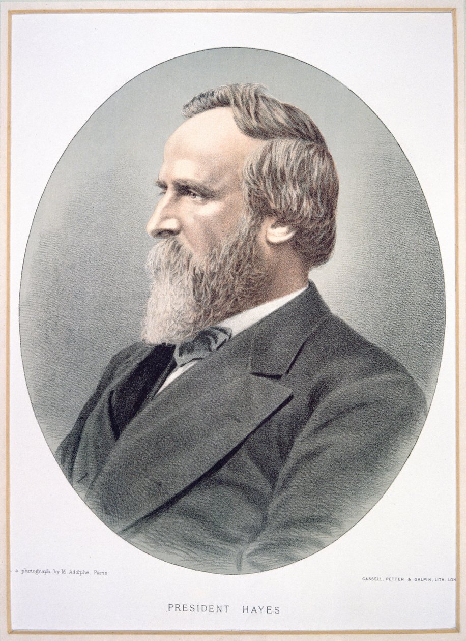 Rutherford B. Hayes (1822-93) - American School