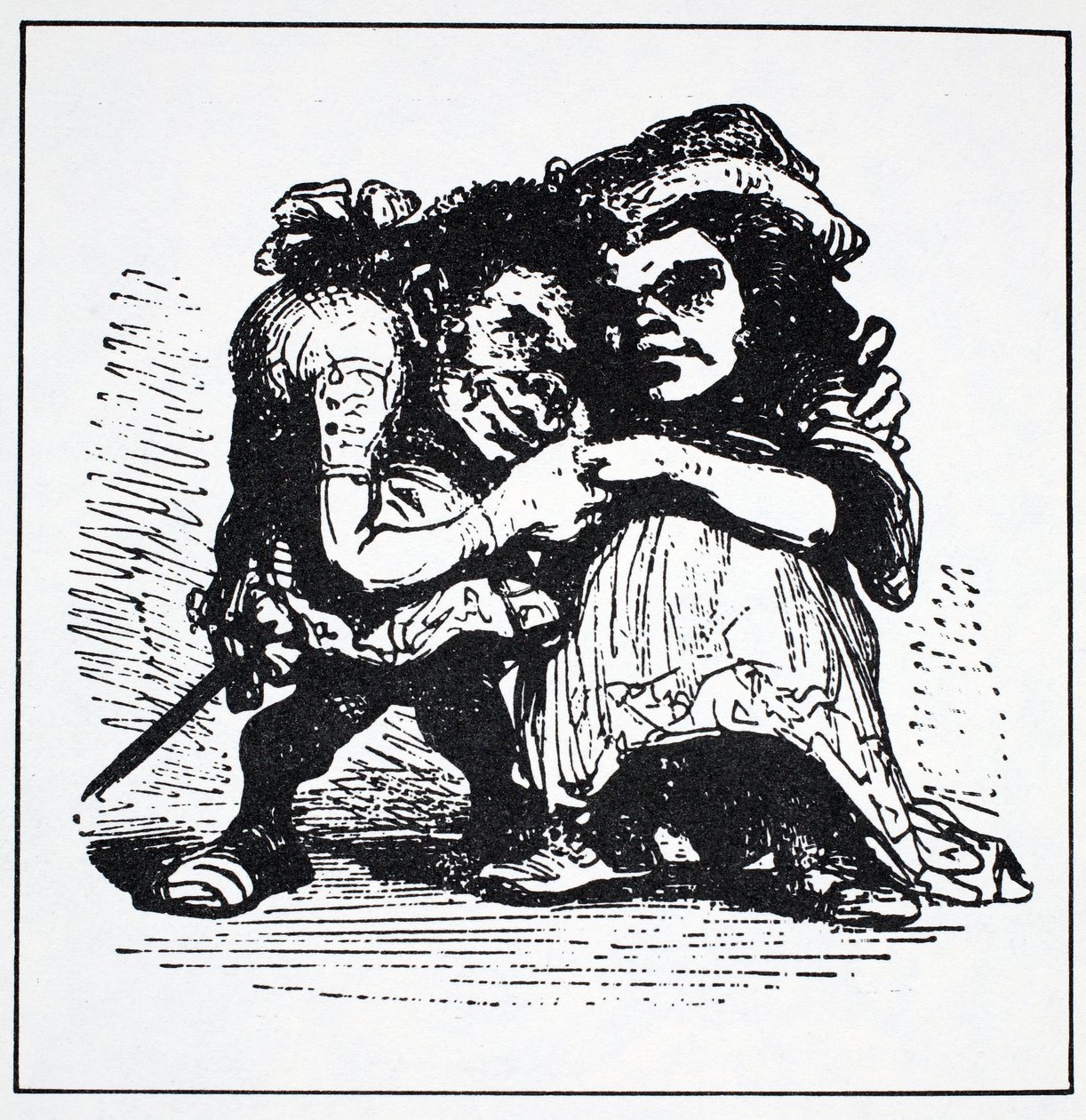 Elfes scandinaves, du Guide mondial des gnomes, fées, elfes et autres petits peuples de Thomas Keightley (1789-1872) publié en 1880 - American School