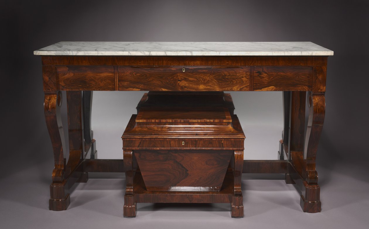 Buffet et cellarette, firme de Duncan Phyfe et Fils - American School