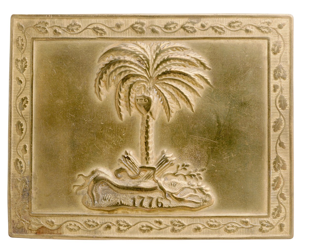 Plaque de ceinture de la Caroline du Sud - American School