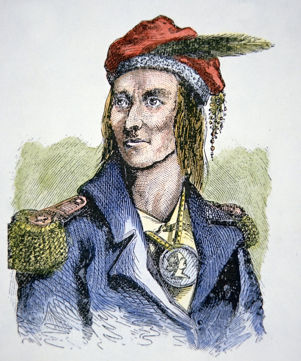 Tecumseh (1768-1813) - American School