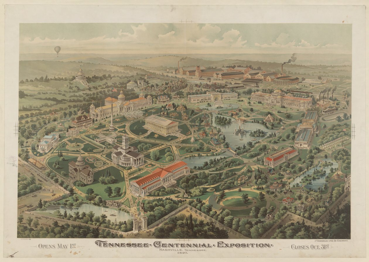 Exposition du centenaire du Tennessee, Nashville, Tennessee, 1897 - American School