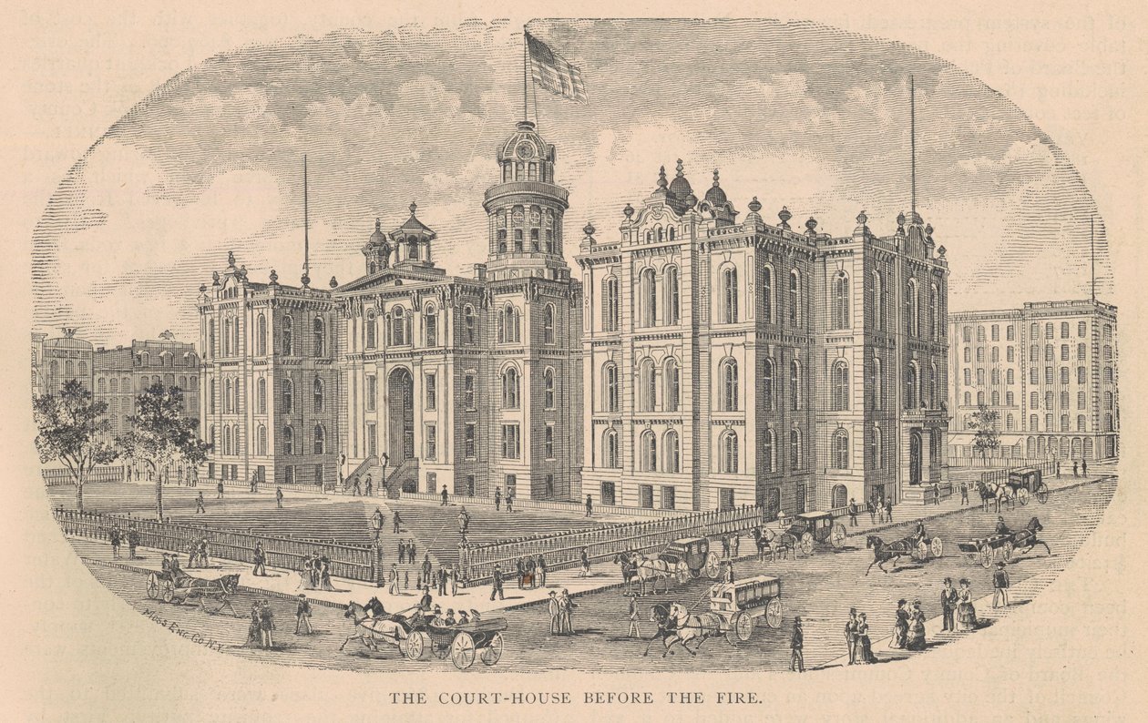 Le palais de justice avant l