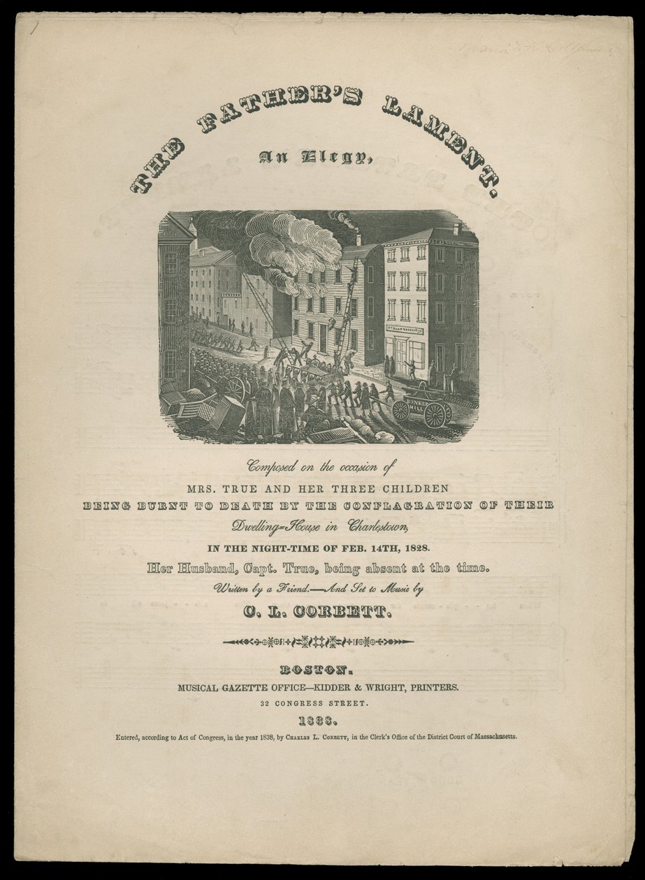 Le Lament des pères - American School