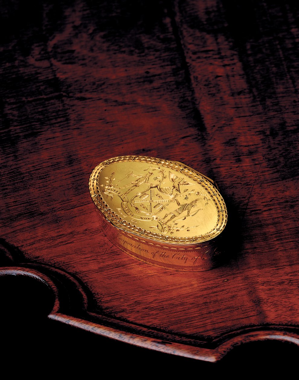 La boîte de la liberté de John Jay, 1784 - American School