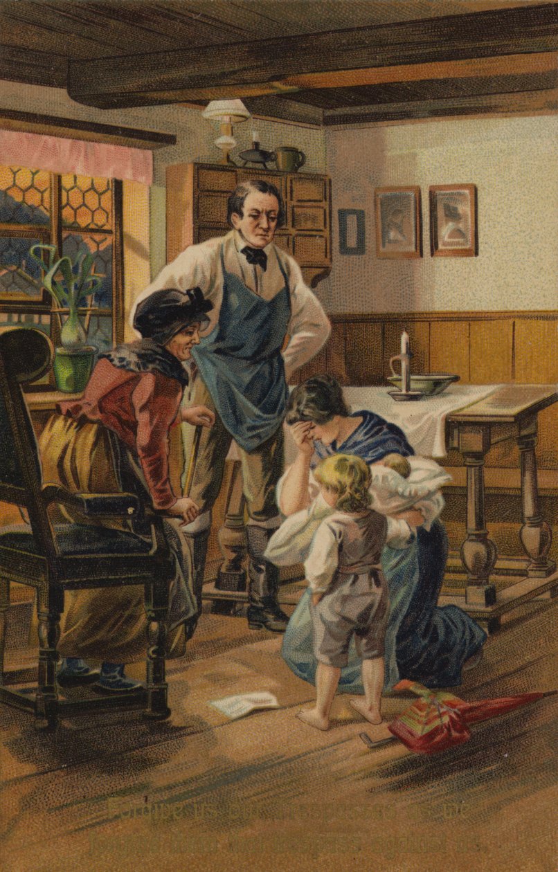 Le Notre Père, pardonnez-nous nos offenses (chromolitho) - American School