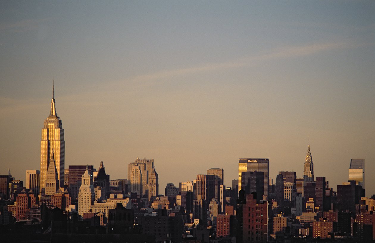 La skyline de Manhattan - American School