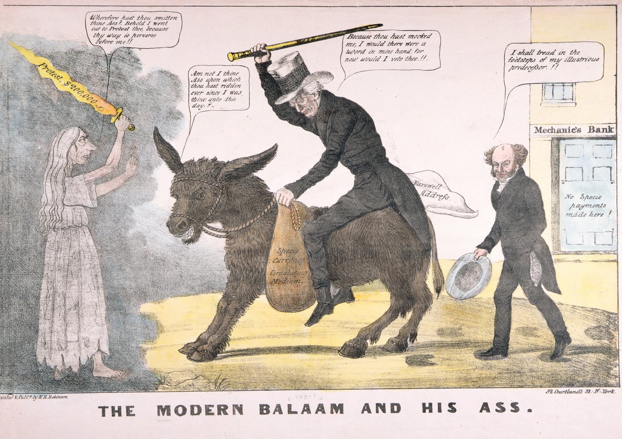 Le Balaam moderne et son âne - American School