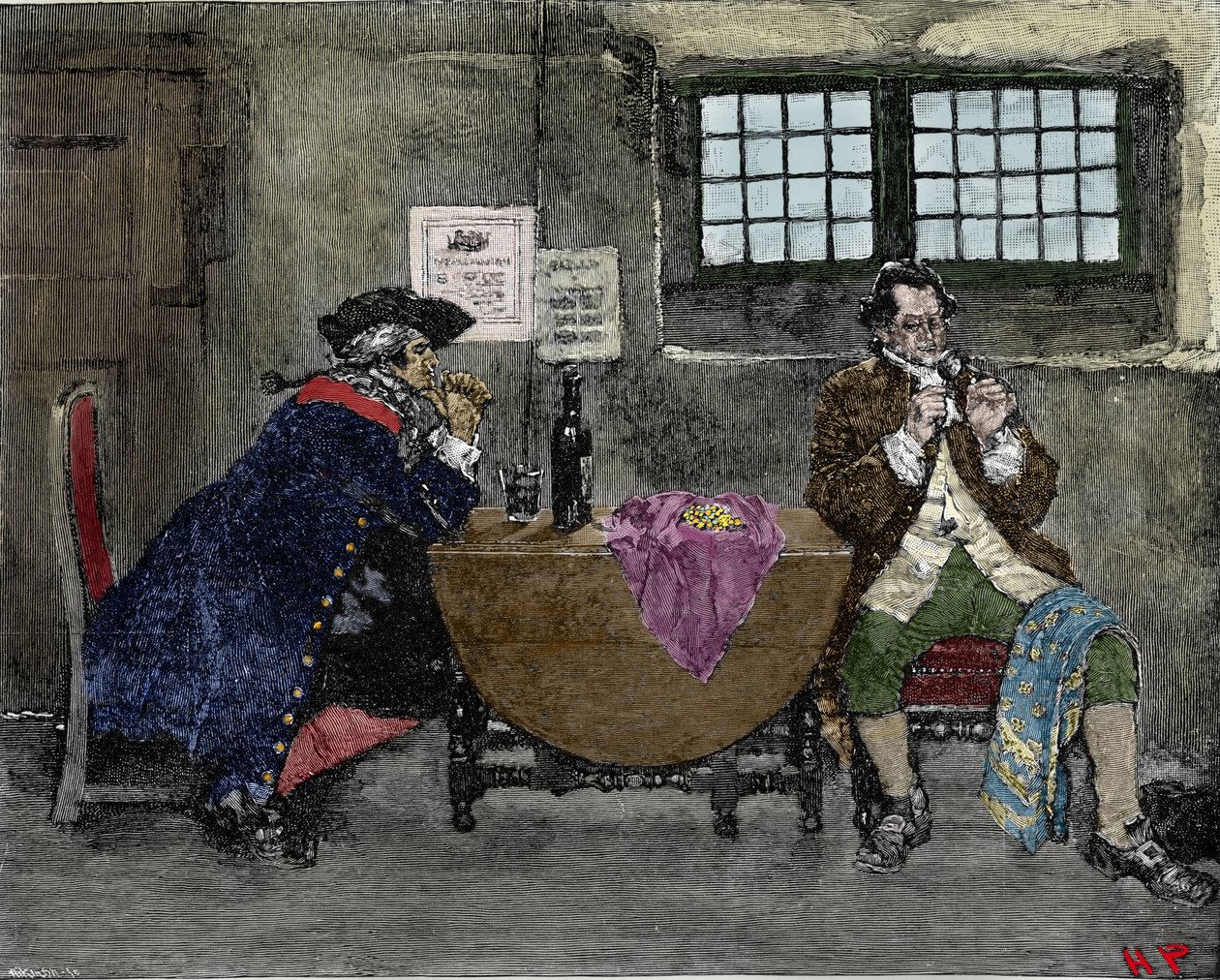 Le pirate Henry Every (John Avery, Long Ben, Benjamin Bridgeman) (? -1695) vend des bijoux récupérés lors d