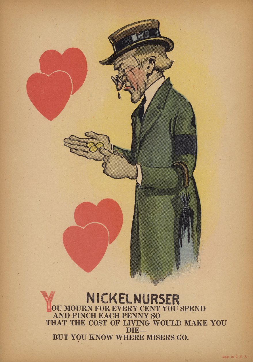 Le nickeleur (lithographie couleur) - American School