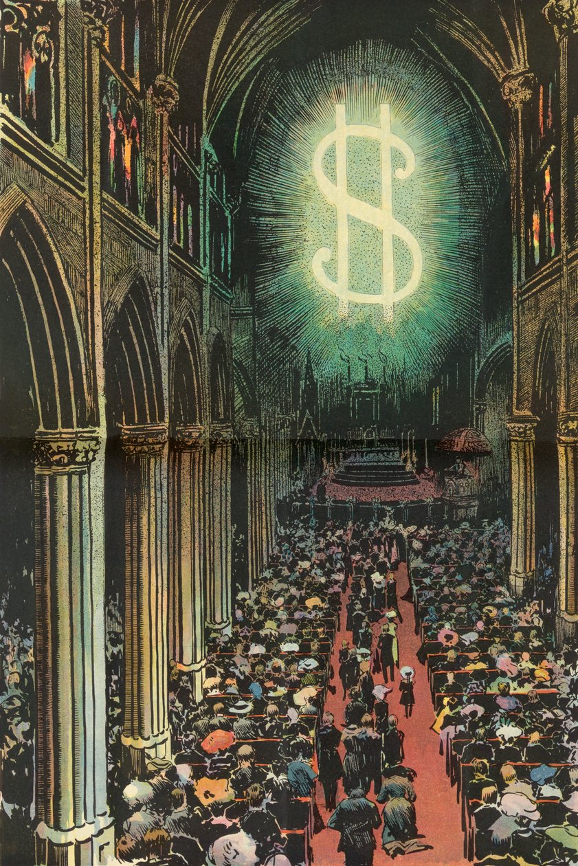 Adoration du dollar tout-puissant - American School