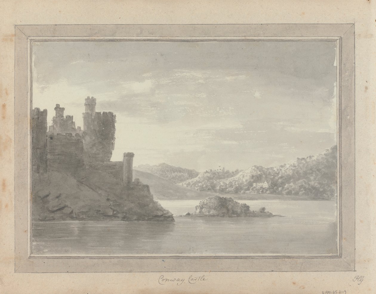 Vues en Angleterre, Écosse et Pays de Galles : Château de Conway - Amos Green