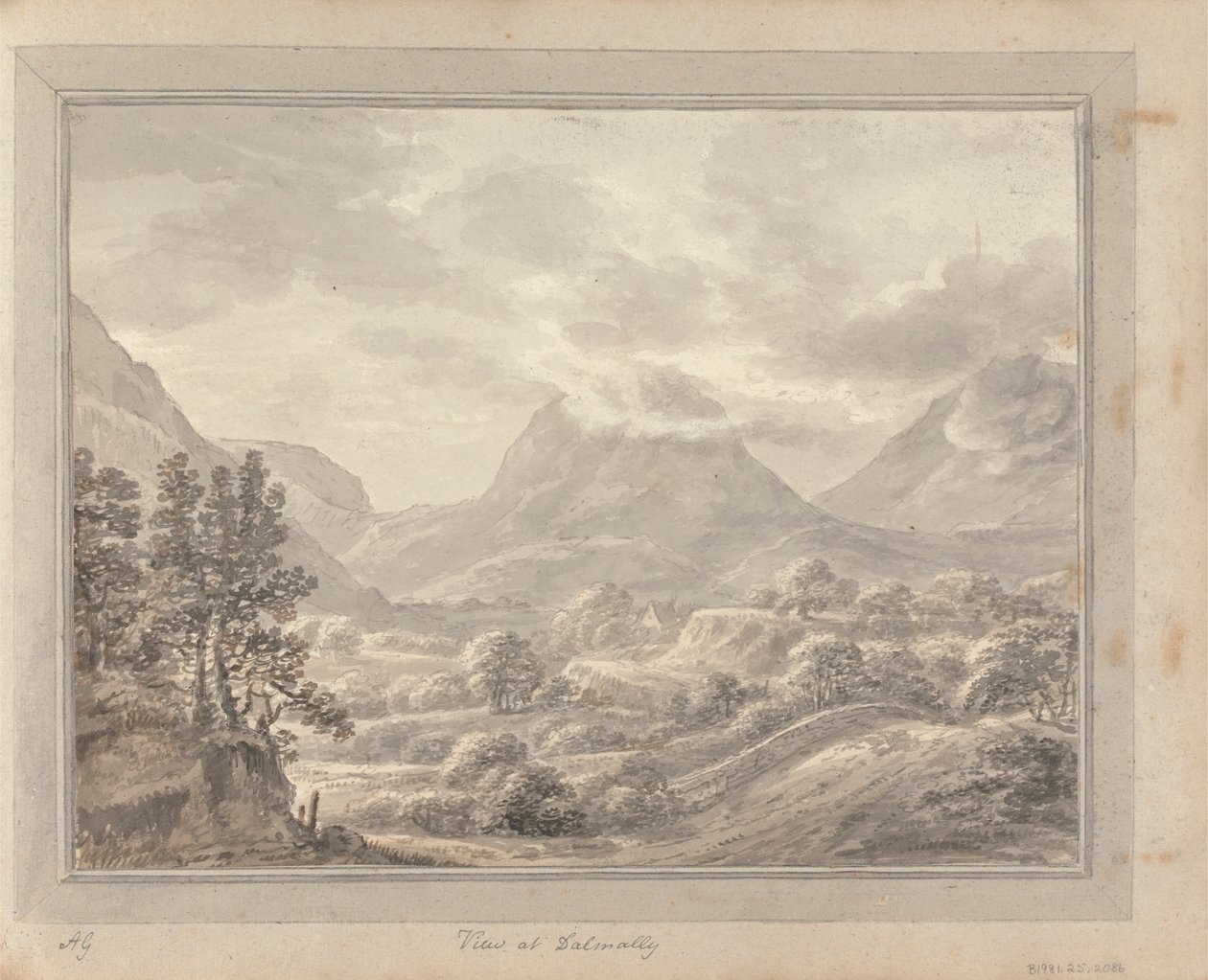 Vues en Angleterre, Écosse et Pays de Galles : Tour en Écosse ; Vue à Dalmally - Amos Green