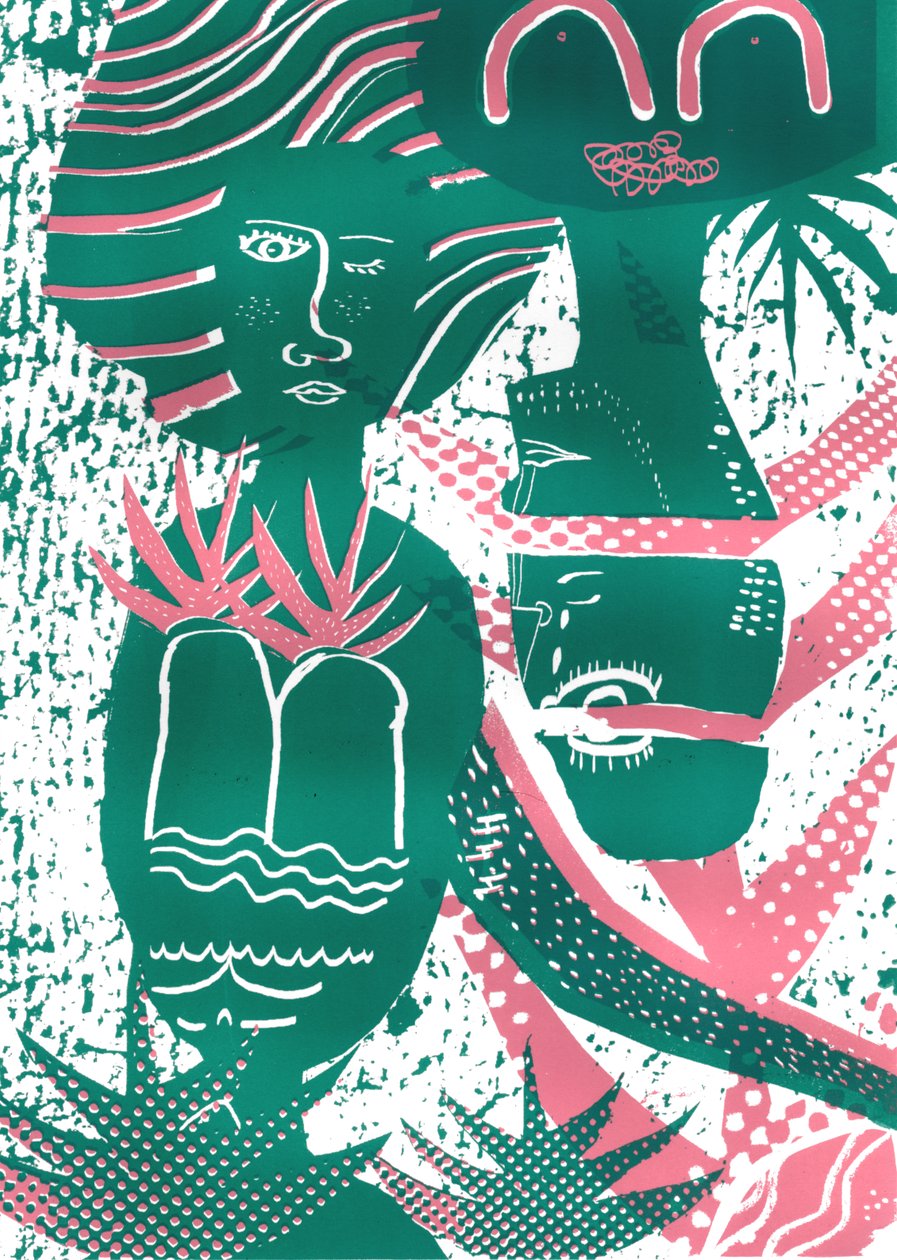 We Grow, 2015 (sérigraphie) - Amy Louise Evans