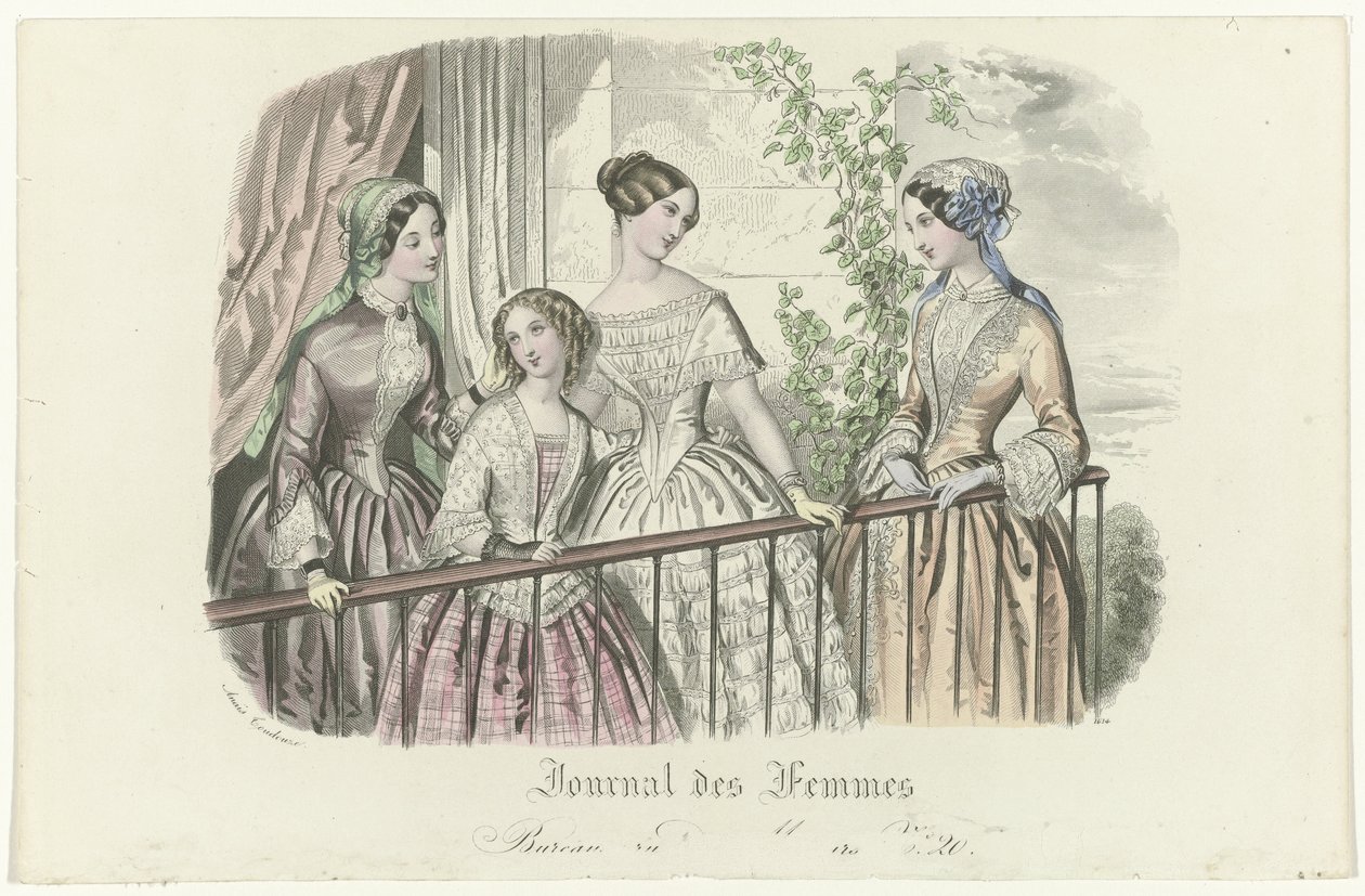 Journal des Femmes, vers 1850, No. 1614 - Anaïs Colin Toudouze
