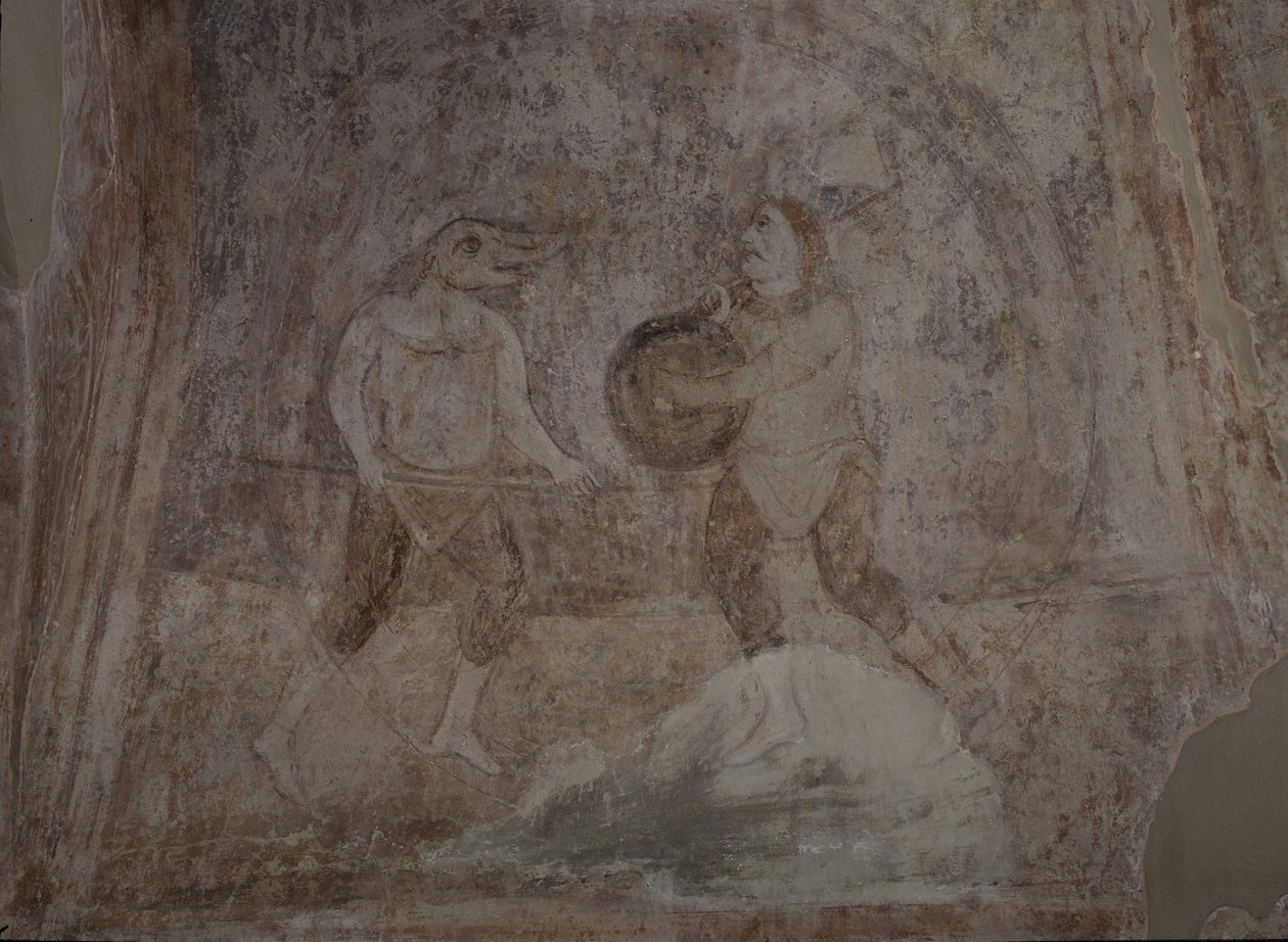 Scène de combat à l