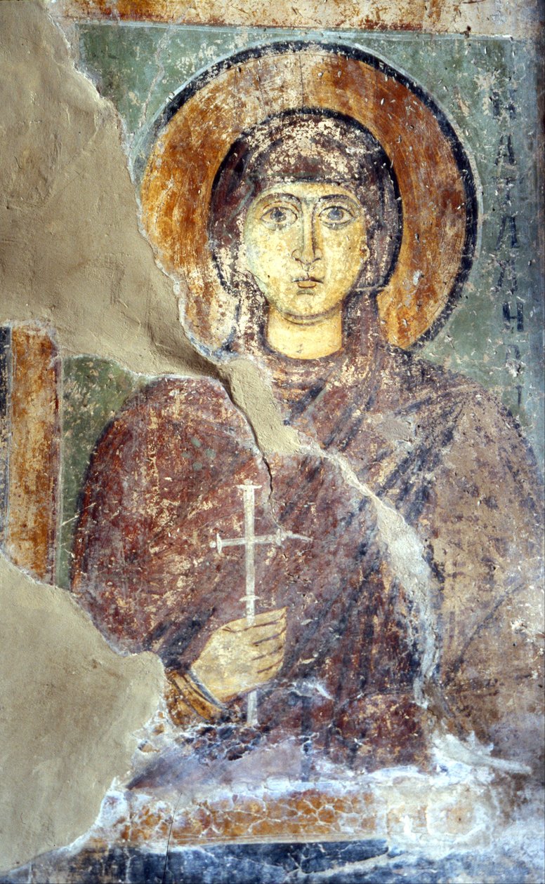 Sainte Natalia - Ancient Russian frescos
