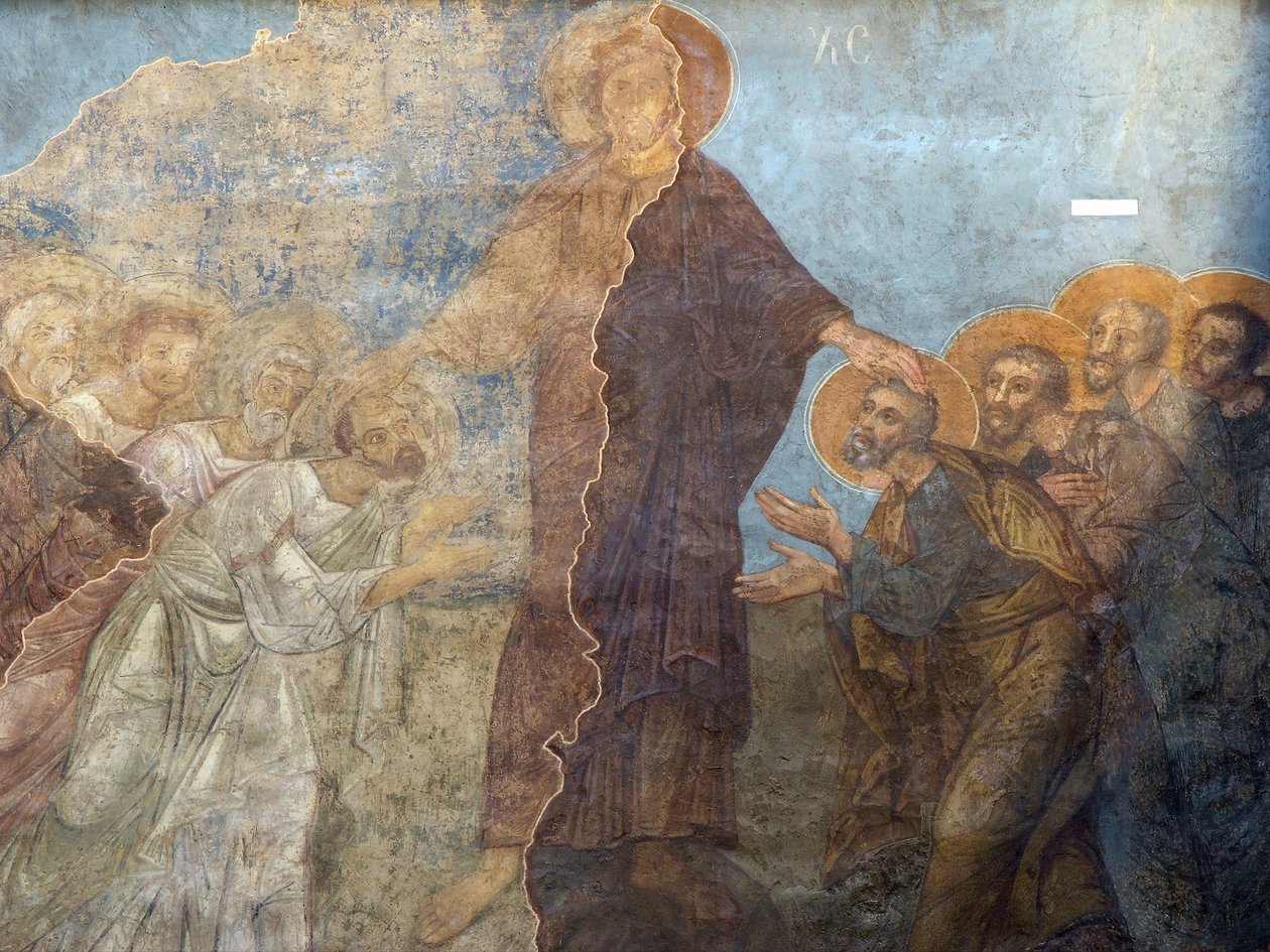La Pentecôte - Ancient Russian frescos