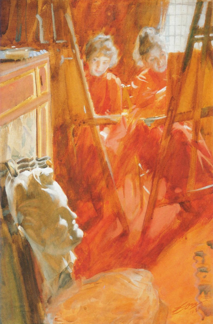 Les demoiselles Schwartz - Anders Leonard Zorn