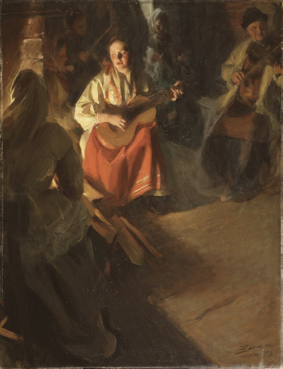Une famille musicale, 1905 - Anders Leonard Zorn