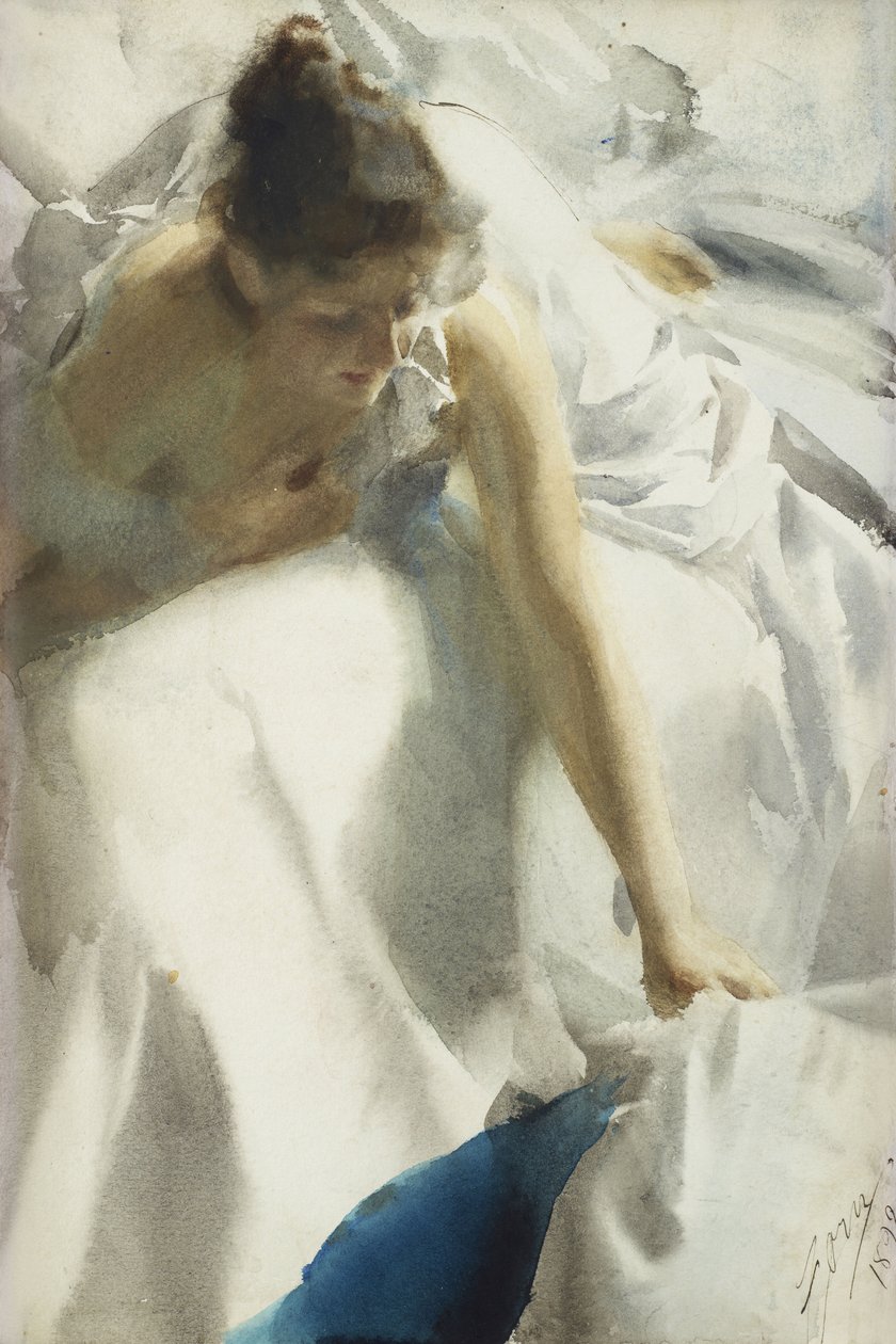 Réveil, boulevard Clichy, Paris - Anders Leonard Zorn