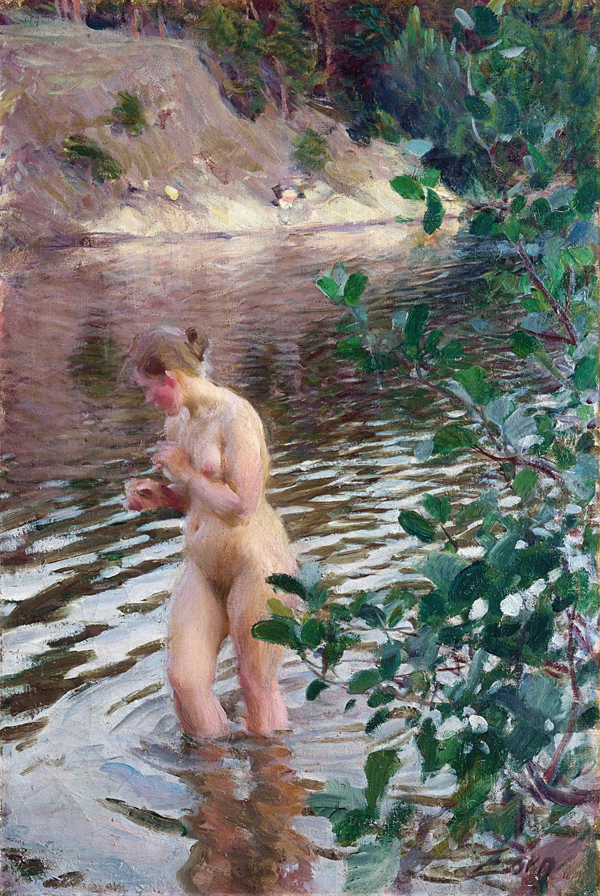 Le ruisseau froid - Anders Leonard Zorn