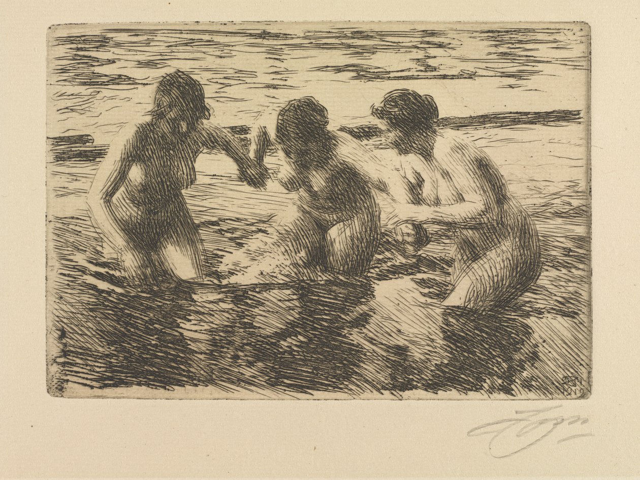 À contre-courant - Anders Zorn