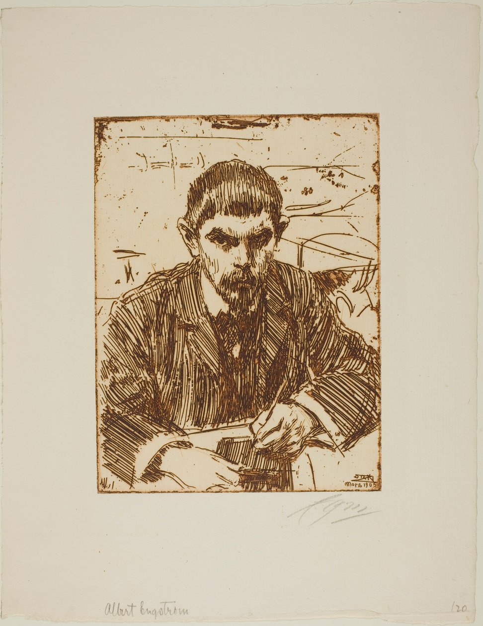 Albert Engström - Anders Zorn