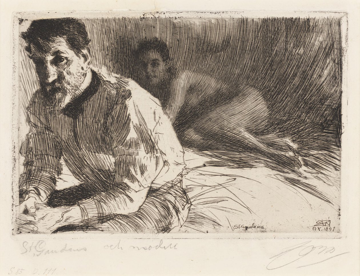 Augustus Saint Gaudens II - Anders Zorn