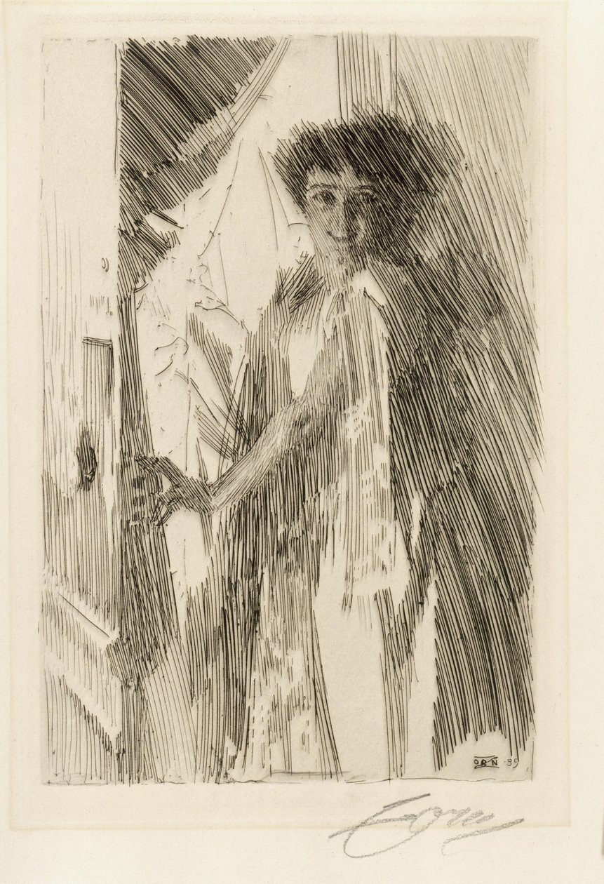 Portrait de la danseuse Rosita Mauri - Anders Zorn