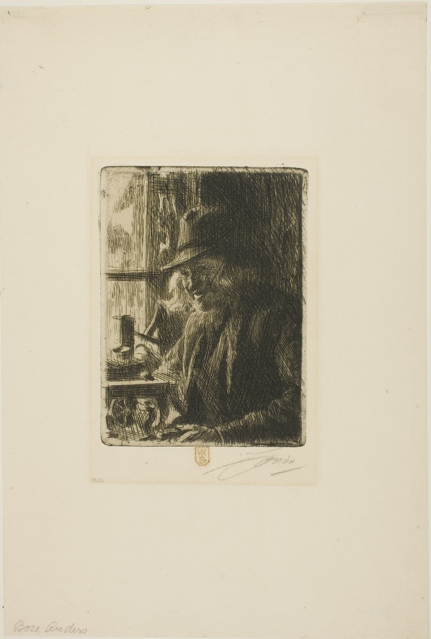 Bosl Anders, horloger à Mora - Anders Leonard Zorn