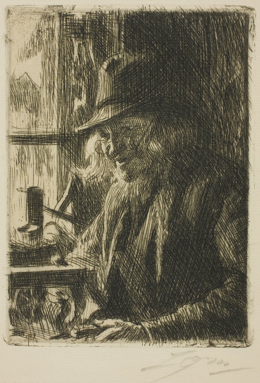 Bosl Anders, Horloger à Mora - Anders Leonard Zorn
