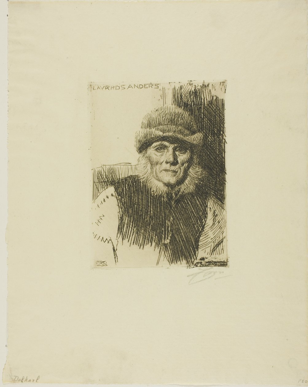 Paysanne dalécarlienne (Lavards Anders) - Anders Leonard Zorn