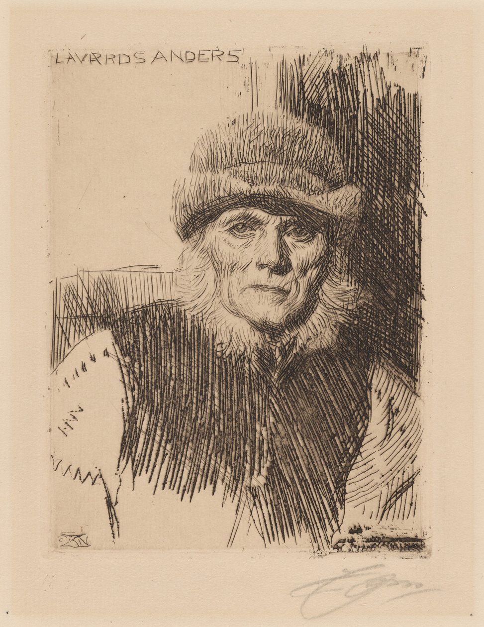 Paysan de Dalécarlie (Lavards Anders) - Anders Zorn