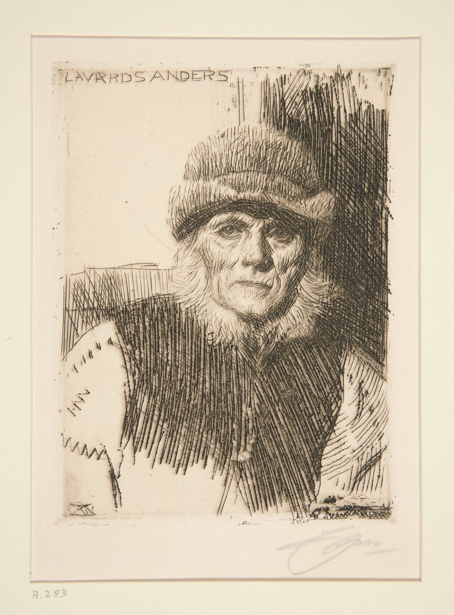 Paysan de Dalécarlie - Anders Zorn